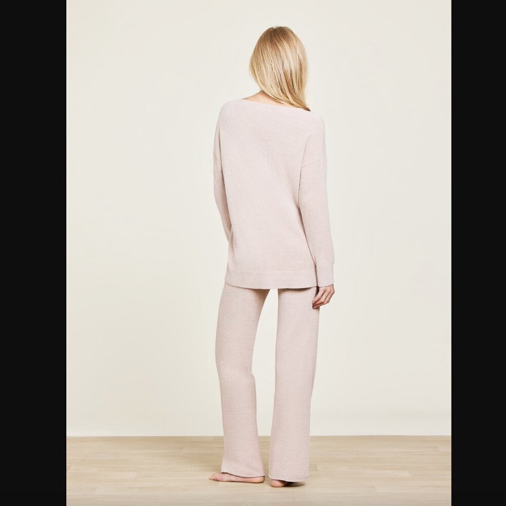 NWT Barefoot Dreams CozyChic Ultra Lite Wide Leg Pant, Willow Pink, Size XS - Picture 2 of 6